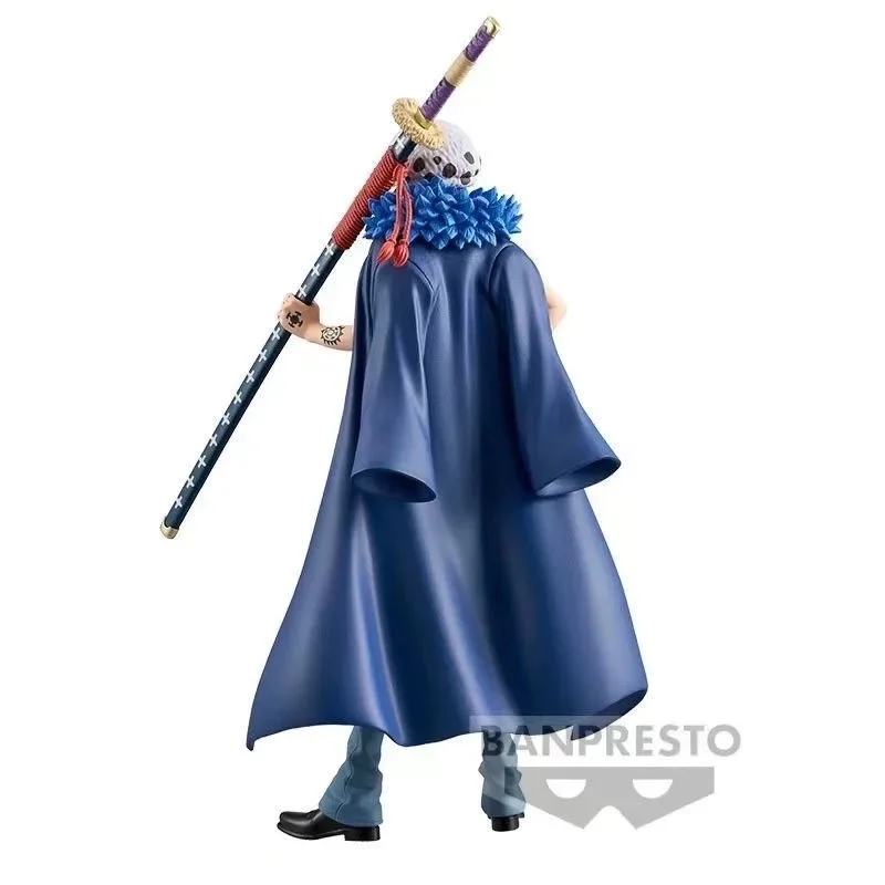 Anime Original Bandai ONE PIECE Trafalgar D. Water Law Anime Action Figures Collection Ornaments Figure Toys Birthday Gift