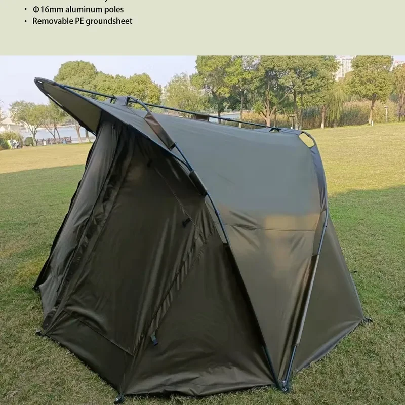 Heavy Duty European Carp Fishing Tent Multi Person Waterproof Shelter Large Oxford Cloth Outdoor Camping bivvy for Anglers