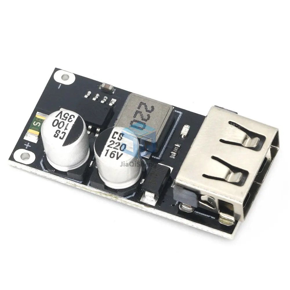 QC3.0 QC2.0 USB DC-DC Buck Converter Charging Step Down Module 6-32V 9V 12V 24V to Fast Quick Charger Circuit Board 3V 5V 12V