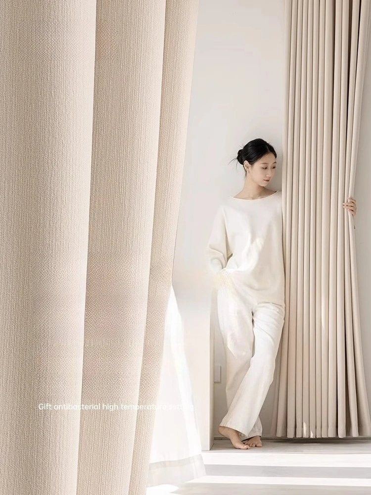 

Haute Double-sided Chenille Curtains Full Blackout Living Room Dining Room Bedroom High-quality Custom Curtains