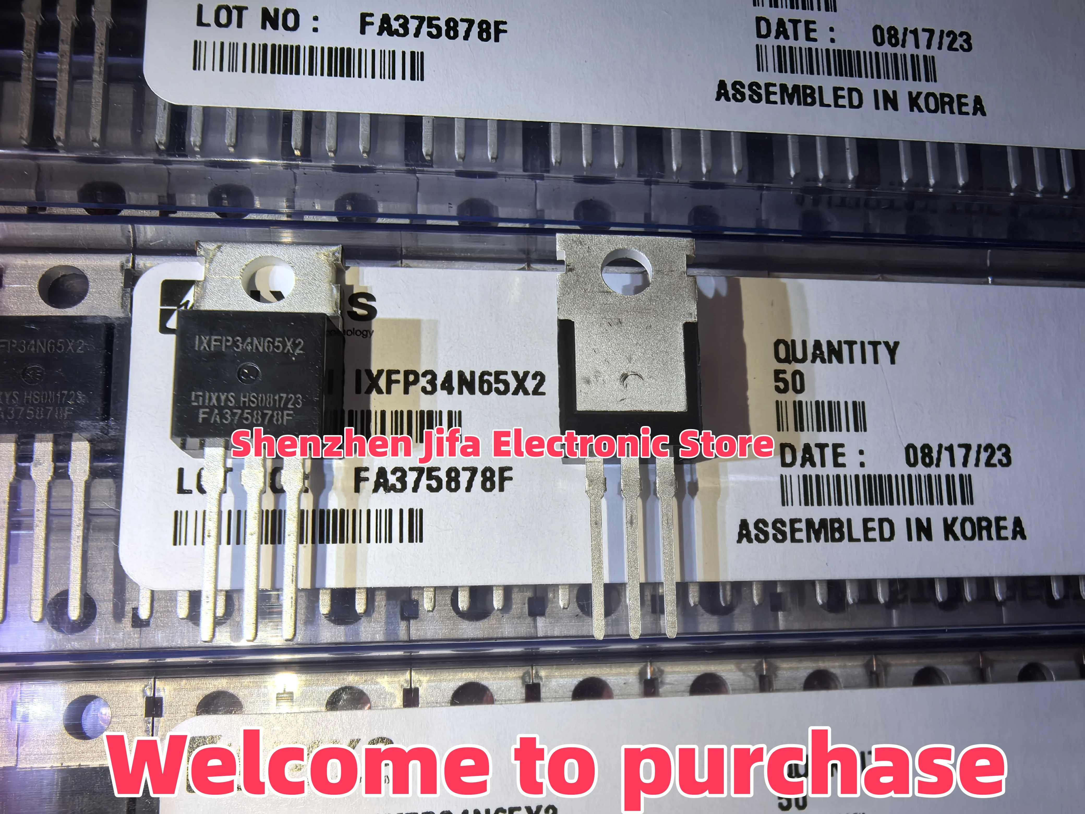 

IXFP34N65X2 34N65 34A650V TO-220