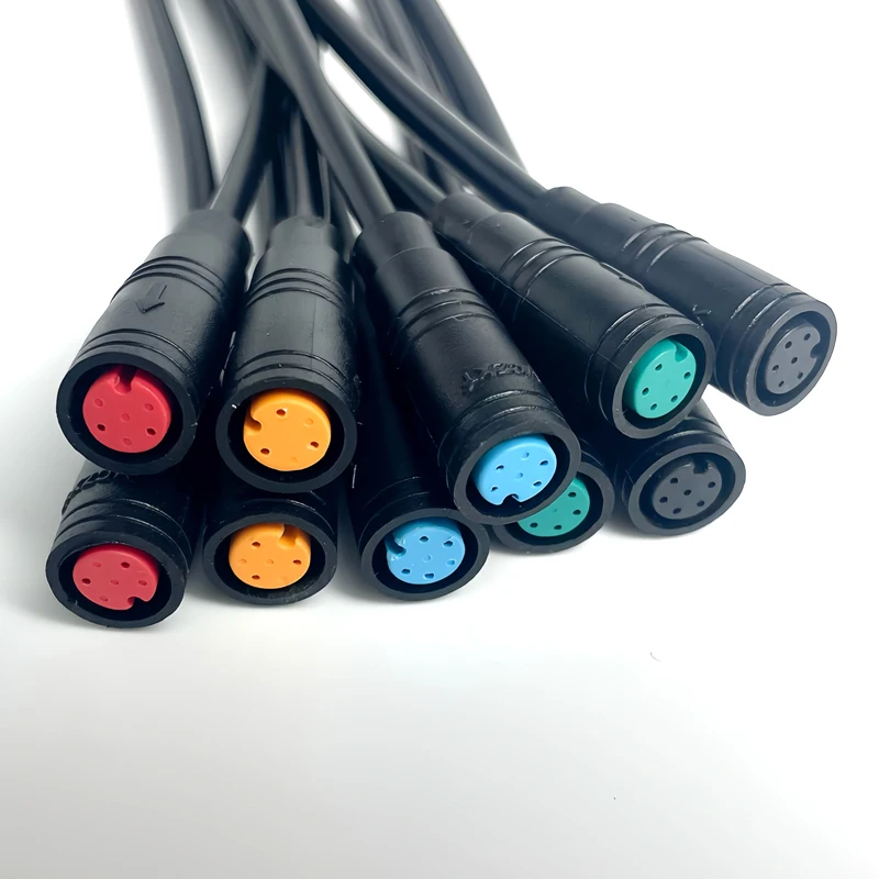 

4/10Pcs M8 2 3 4 5 6Pin Male Female Waterproof Connectors,Various Combinations of Male and Female Heads Optional