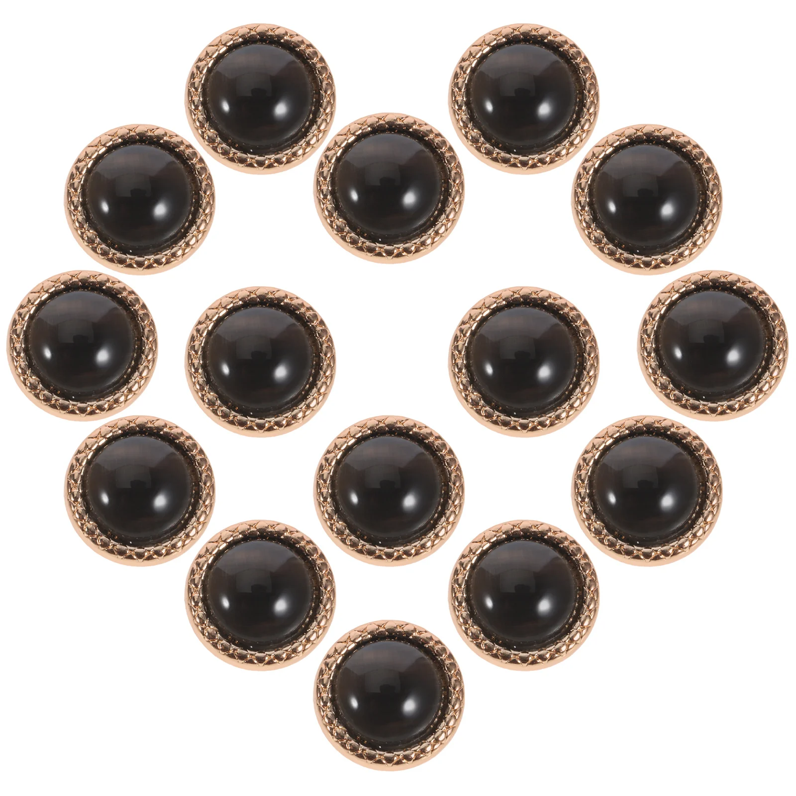 20 قطعة أزرار معدنية مستديرة عتيقة أزرار معطف الخياطة المتينة بديلة لبدلات الخياطة زر معطف معدني #6