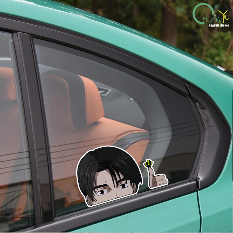 Car Vinyl Sticker for Fujiwara Tofu Store Topo Wentai Peeker Eyes Decal Initial D Drift Tape