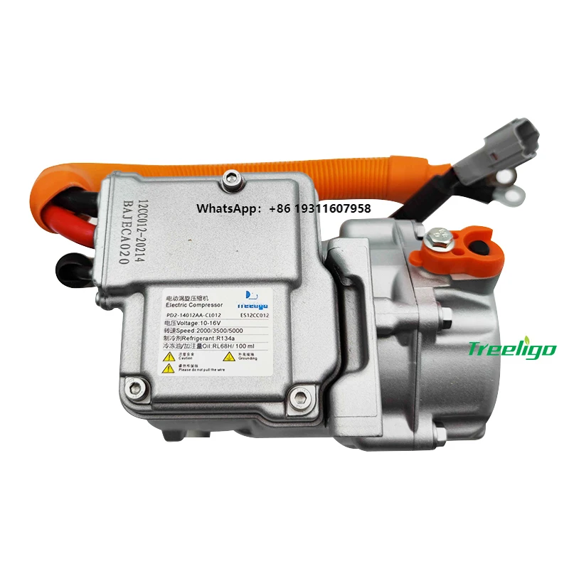 

12v Electric Car Air Conditioner Ac Compressor R134a/r404a