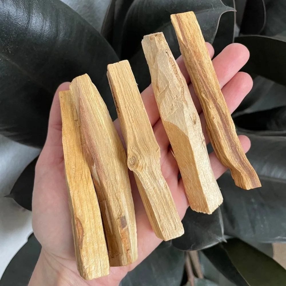 1-10 Palo Santo stick bouquet of incense negative energy eliminate white sage smear stick Old Materials Purify Air Heal the Mind