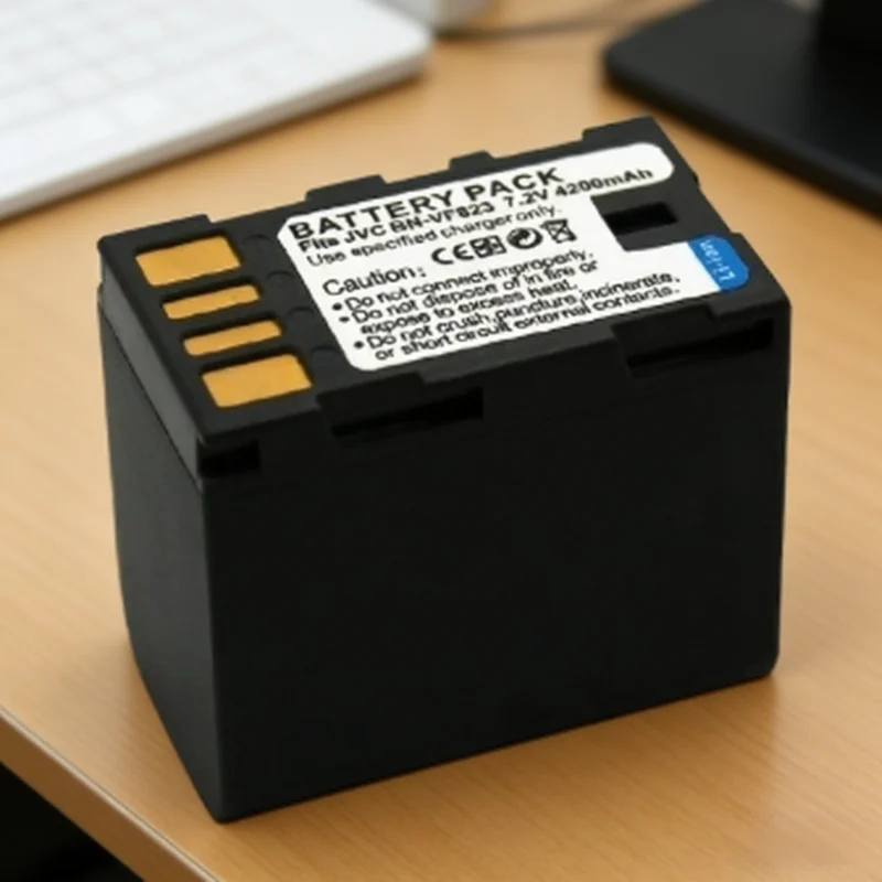 4200mAh Premium Li-ion Battery BN-VF823U/BN-VF815U/BN-VF808U for JVC GZ-HM550/HM440/HM330 Everio Camcorder  & Replaces BN-VF823