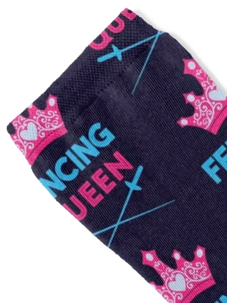 Fencing Queen Fencer Design Socks tennis Wholesale with print gym Men's Socks Luxury Women's