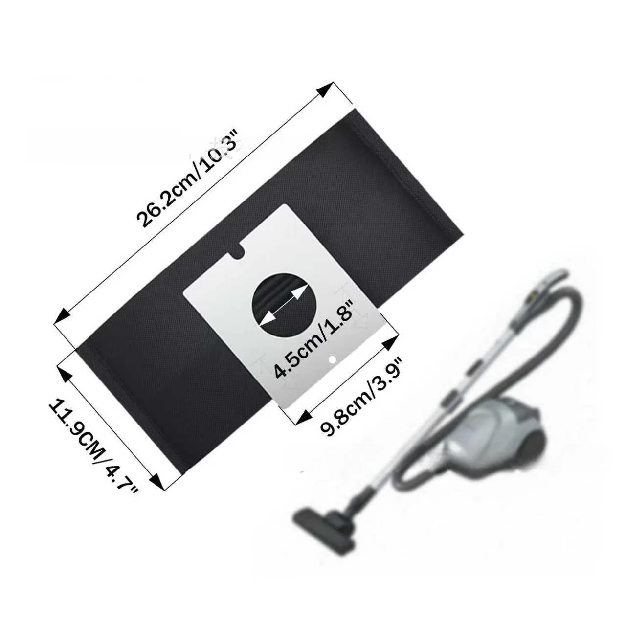

Мешки-пылесборники из нетканого материала для пылесосов Mitsubishi Electric, Panasonic, Hitachi MP-9A, MP-9, MP-2, MP-3