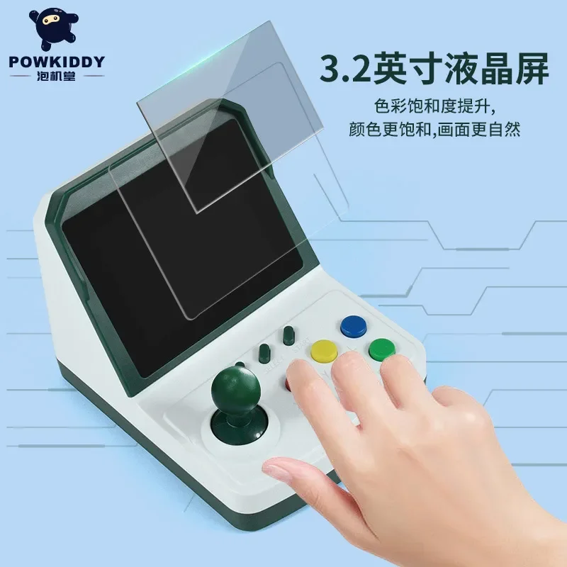 Bubble Machine Hall A6PLUS Mini Retro Joystick Arcade Home TV Game Console Holiday Gifts Parent-Child Interaction