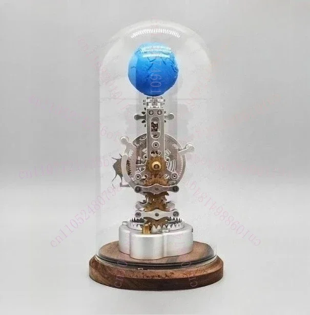 Metal Tourbillon Precision Mechanical Model Dynamic Art Crafts
