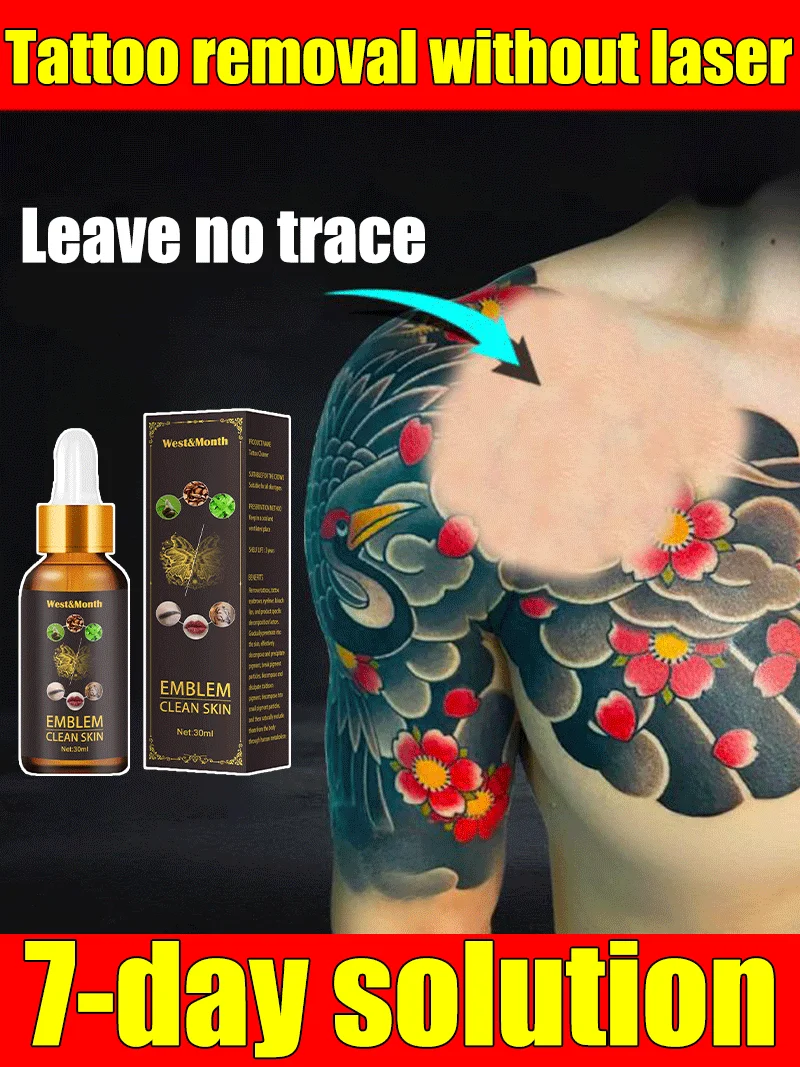 

Tattoo cleaner, deeply decomposes pigments and lightens stubborn tattoos