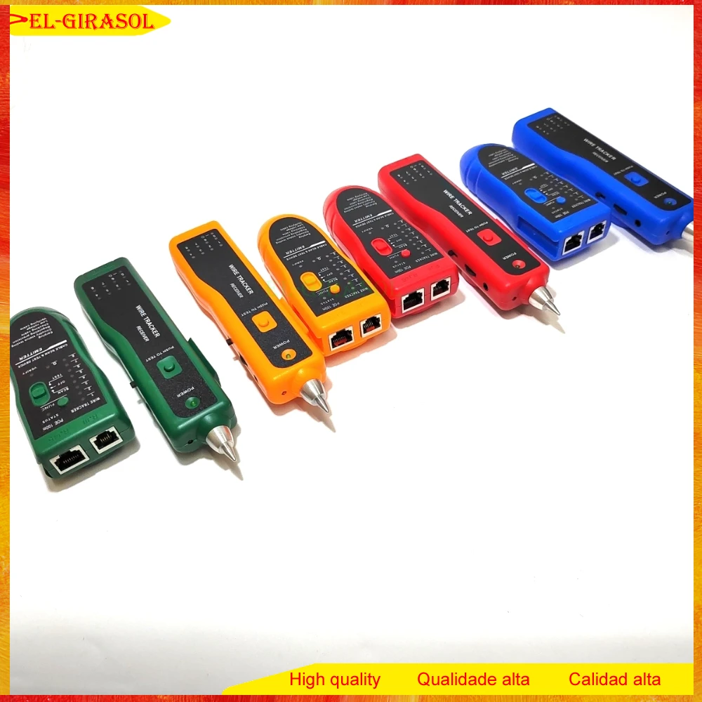 Lan Network Cable Tester Detector Tracer Toner Ethernet LAN Line-Finder Tool For RJ11 RJ45 Cat5 Cat6 Telephone Wire Tracker FTTH