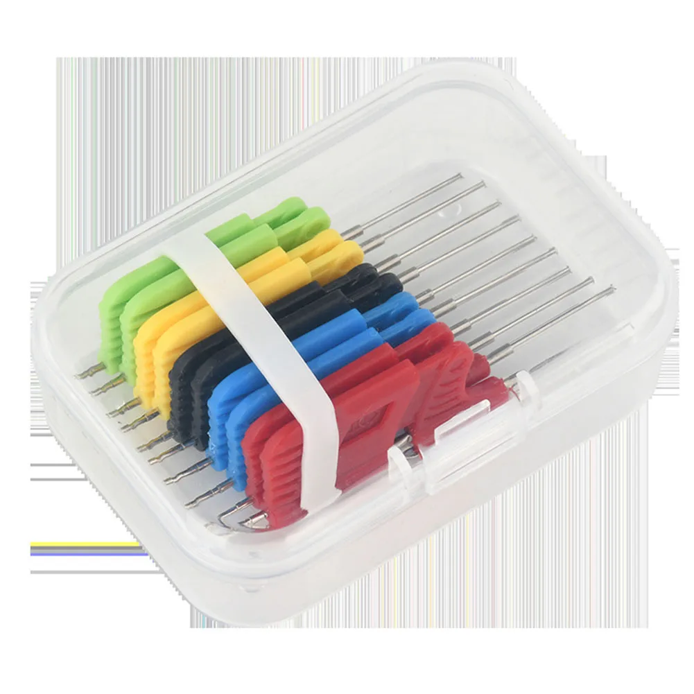 10PCS SDK08 Chip Test Clip for IC Burn Programming and For Online Debugging Adjustable Clamp Angle Stable Pin Contact