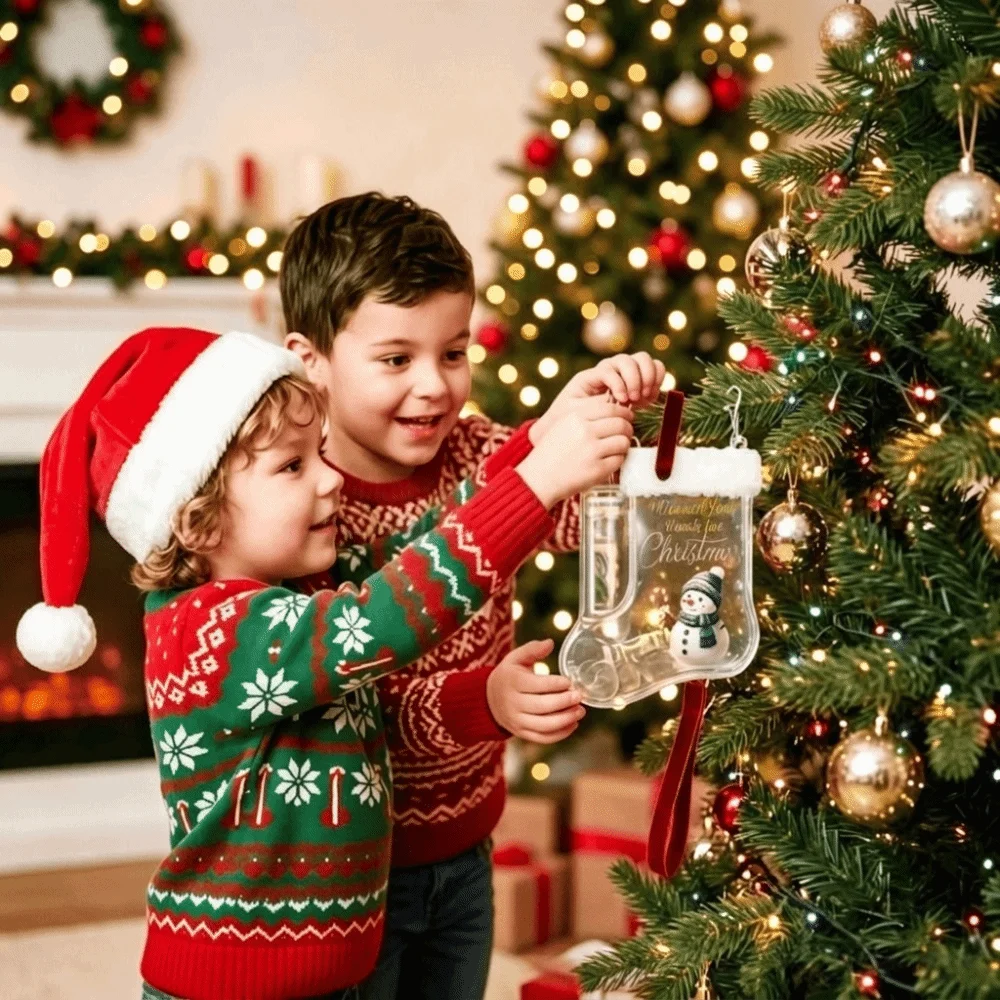 Creative Christmas Hanging Ornament Lightweight Easy to Hang Holiday Tree Decoration Durable Material Funny Design