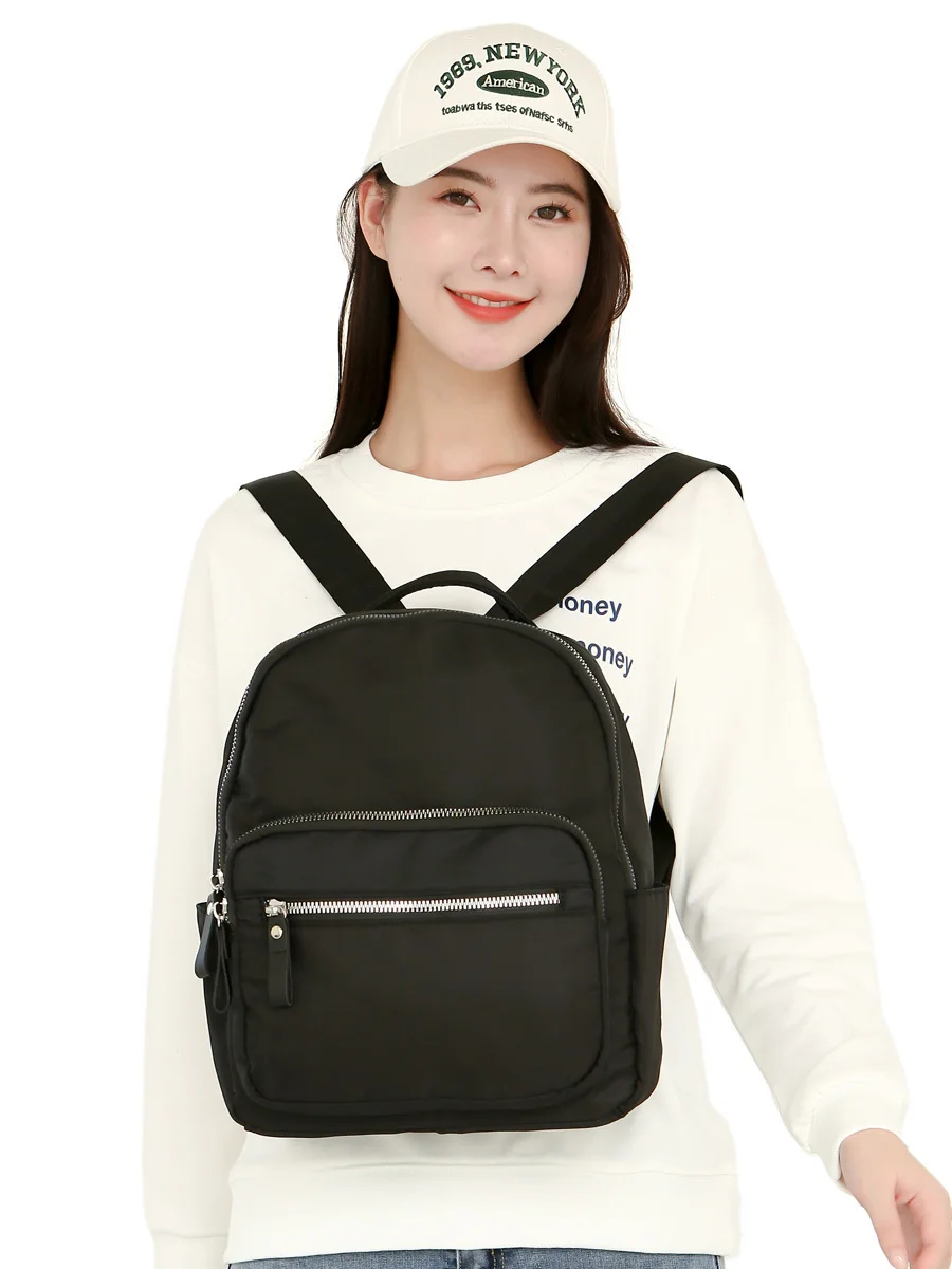 

Water-Resistant Casual Commuter Backpack Multi-Pocket Lightweight Women's School Bag Travel Backpack Campus Style Backpack