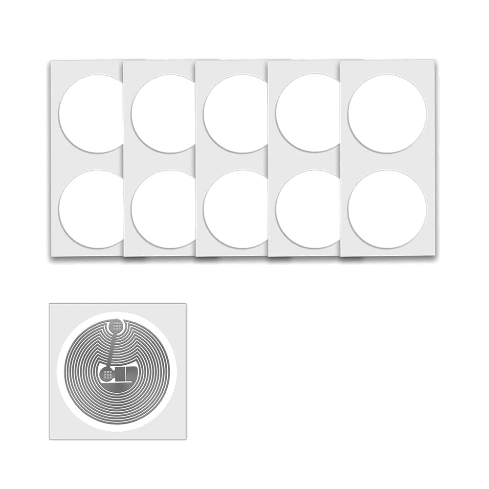 Ntag213 Ntag215 NFC 태그 NFC 스티커, 13.56 MHZ 540 바이트 RFID NFC 태그 스티커, NFC 휴대폰용 접착 라벨, 100 개, 50 개, 10 개