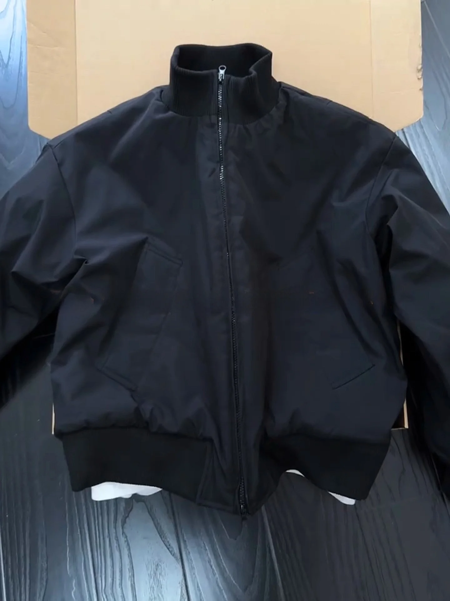American Sle Thiened Pilot Jaet down Men's Winter Workwear Stand Collar Cotton Coat Bomber Baseball Outfit