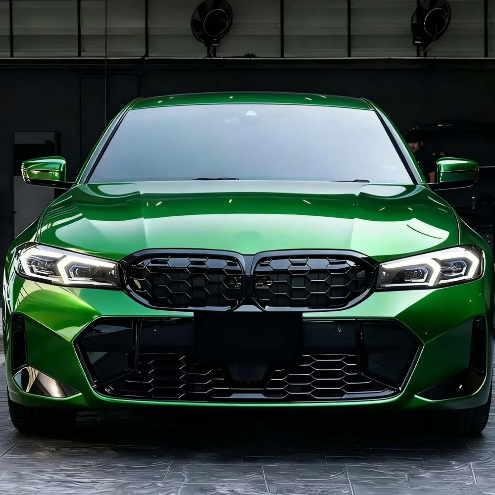 

Front Kidney Diamond Grille Grill Center Grid Mesh For BMW 3 Series G20 G21 M-Sport 320i 325i 330i M340i LCI 2022 To 2024 Tuning