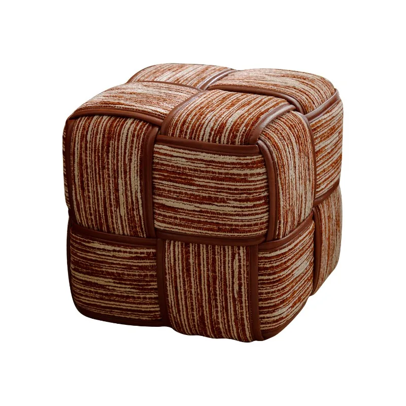 Luxury Portable Arcade Stool Living Room Chairs Small Floor Entrance Stool Salon Gaming Minimalist Interior Home Accessories view 6