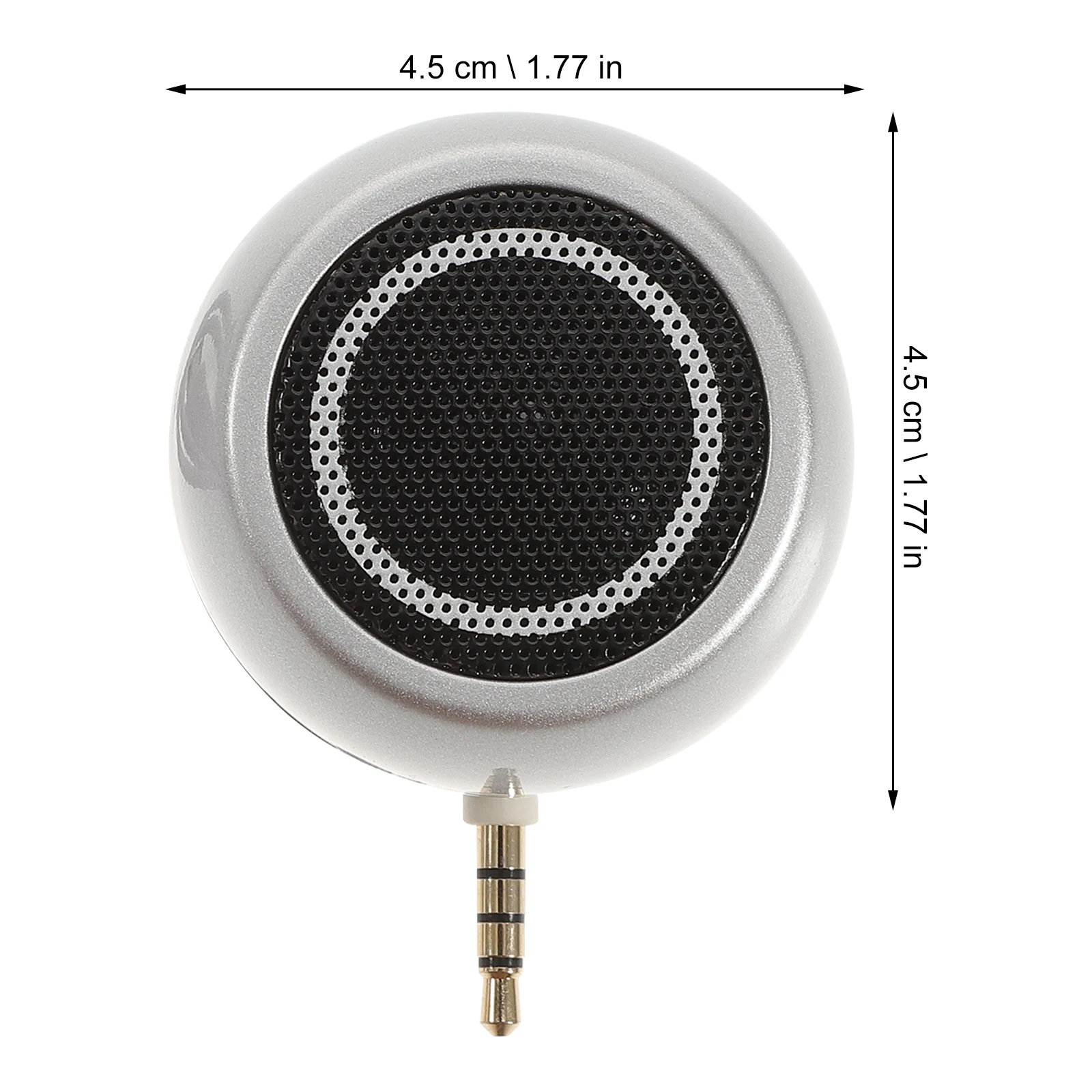

Mini Mobile Phone Speakers Wired Speaker Laptop Loudspeaker USB Powered AUX In 35mm Plug High Strength Shell Compatible