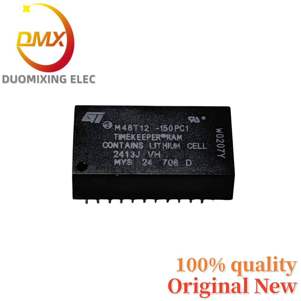 M48T12-150PC1 Through-Hole DIP-24 Clock Chip