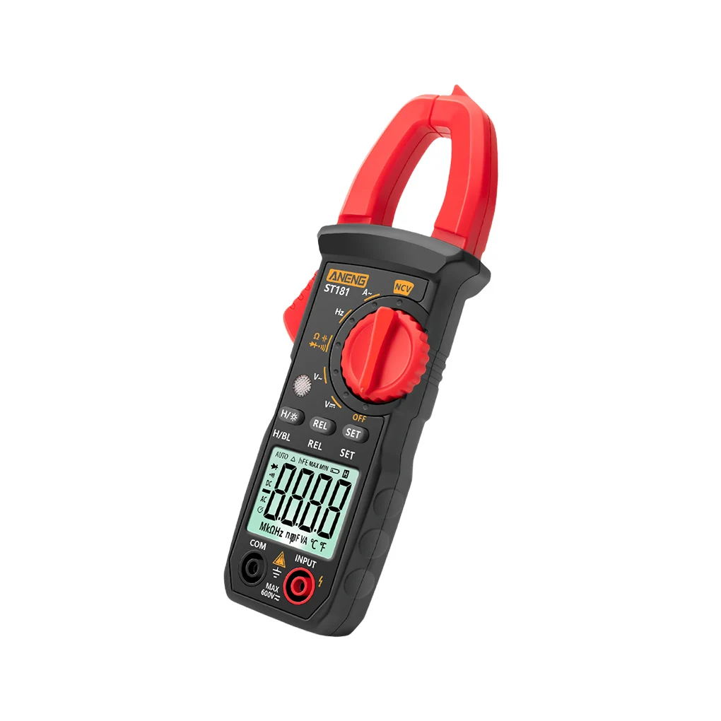 ANENG ST181 Clamp Multimeter Backlight Capacitance Detector Electronic Repairing Resistance Tester Professional Meter