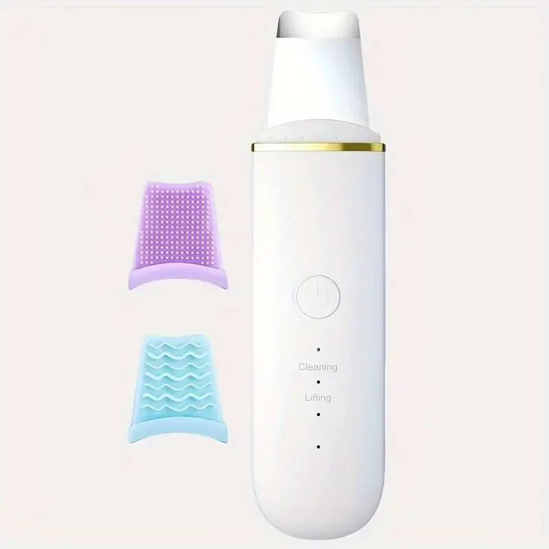 مكشطة الوجه لتنظيف البشرة - منظف المسام ومزيل الرؤوس السوداء، 4 أوضاع، أداة للعناية بالبشرة #2