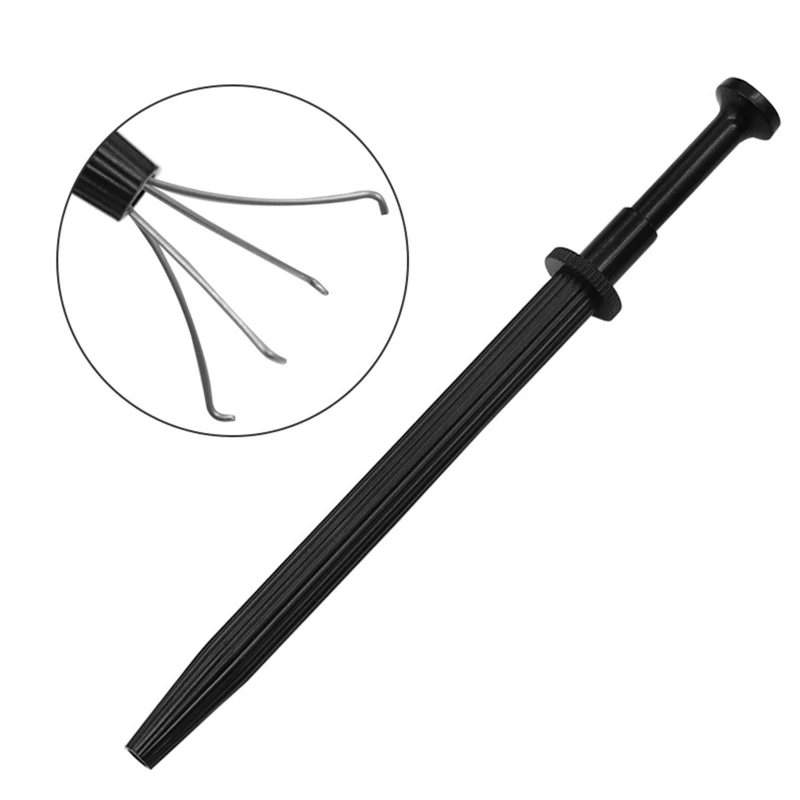Prong Holder Professional Diamond Holder Pick-up Tool Stainless Steel 4 Prongs Diamond Claw Tweezers Parts Beads Diamond