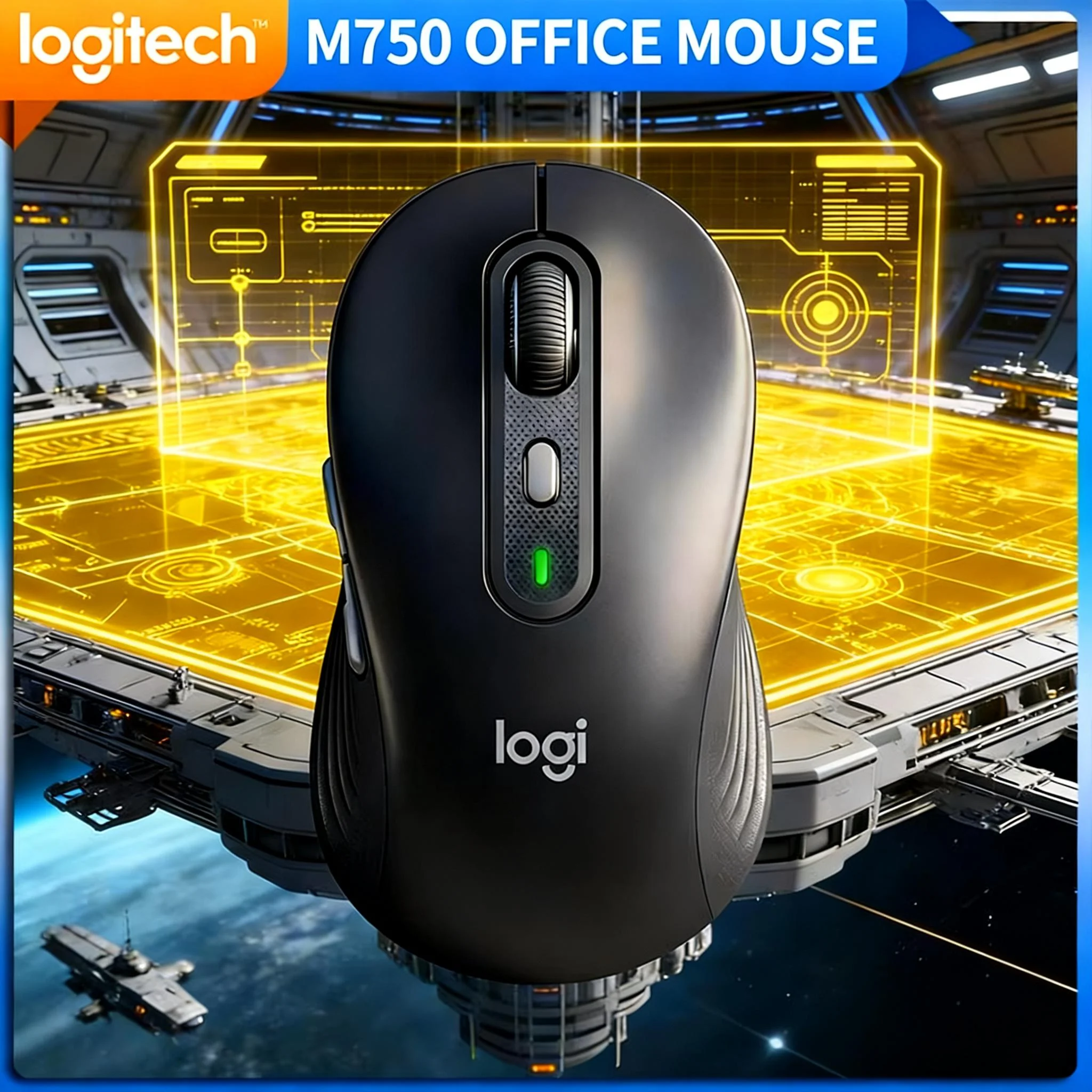 

Logitech M750 M650 M330 Wireless Silent Mouse Combo High Precision Ergonomic For Office Laptop Desktop Computer
