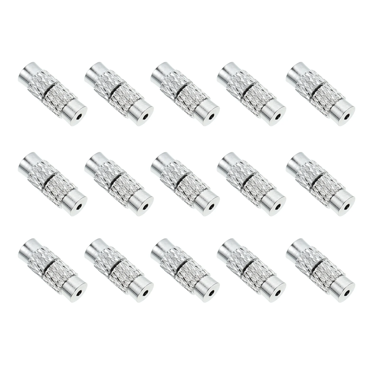 

30pcs Screw Clasps Brass Barrel Cord End Caps For Jewelry Making Diy Necklace Bracelet Connectors Supplies Craft Tools