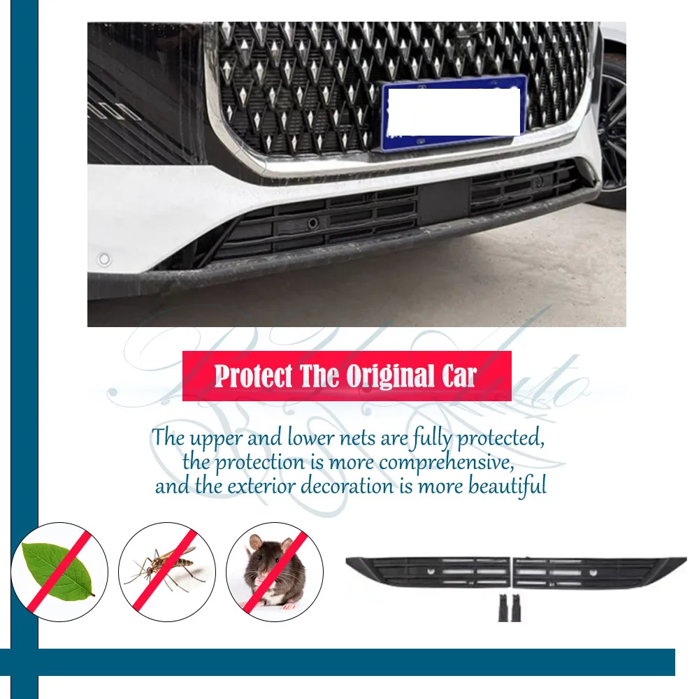 Car Grille Mesh For Chery Tiggo 8 V Tiger Variant MK2 2026 2027 Anti-dusty Pad Front Grille Dust Tank Air Cover Auto Accessories view 3