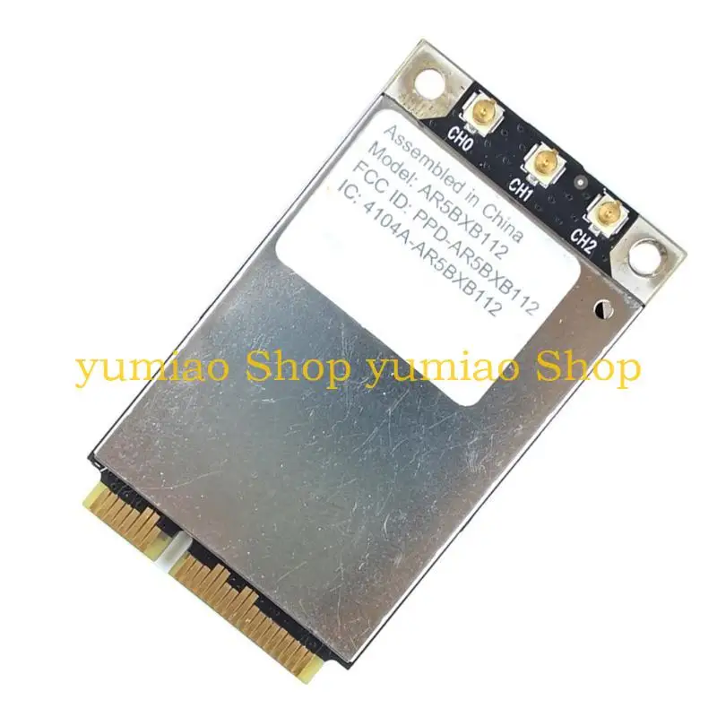 587B WiFi Card Mini PCI-E AR5BXB112 AR9380 Dual Band 450Mbps Wireless Card for A1311 A1312 2009 2010 2011 Desktop