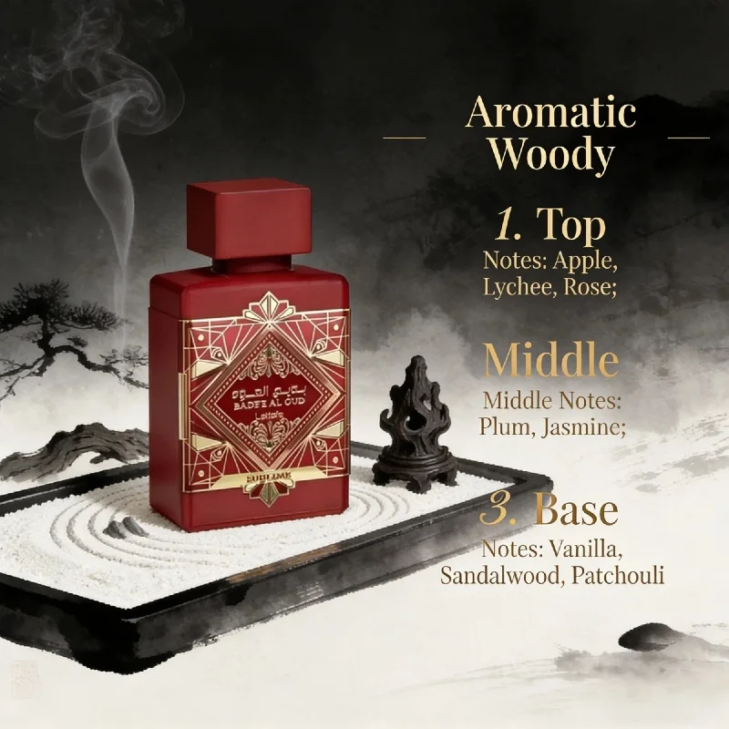 Lattafa Oud of Glory-Extrait árabe de Parfum-Pretige Perfume de Oud & Saffron, La corona Olfactory para hombres y mujeres, lujo unisex