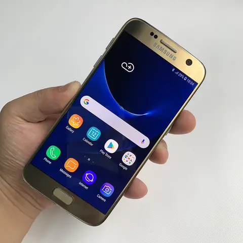 Original Samsung Galaxy S7 G930F G930A G930V 4G LTE Mobile Phone 5.1'' AMOLED 4GB+32GB 12MP+5MP Exynos 8890 Octa-Core S7 phone