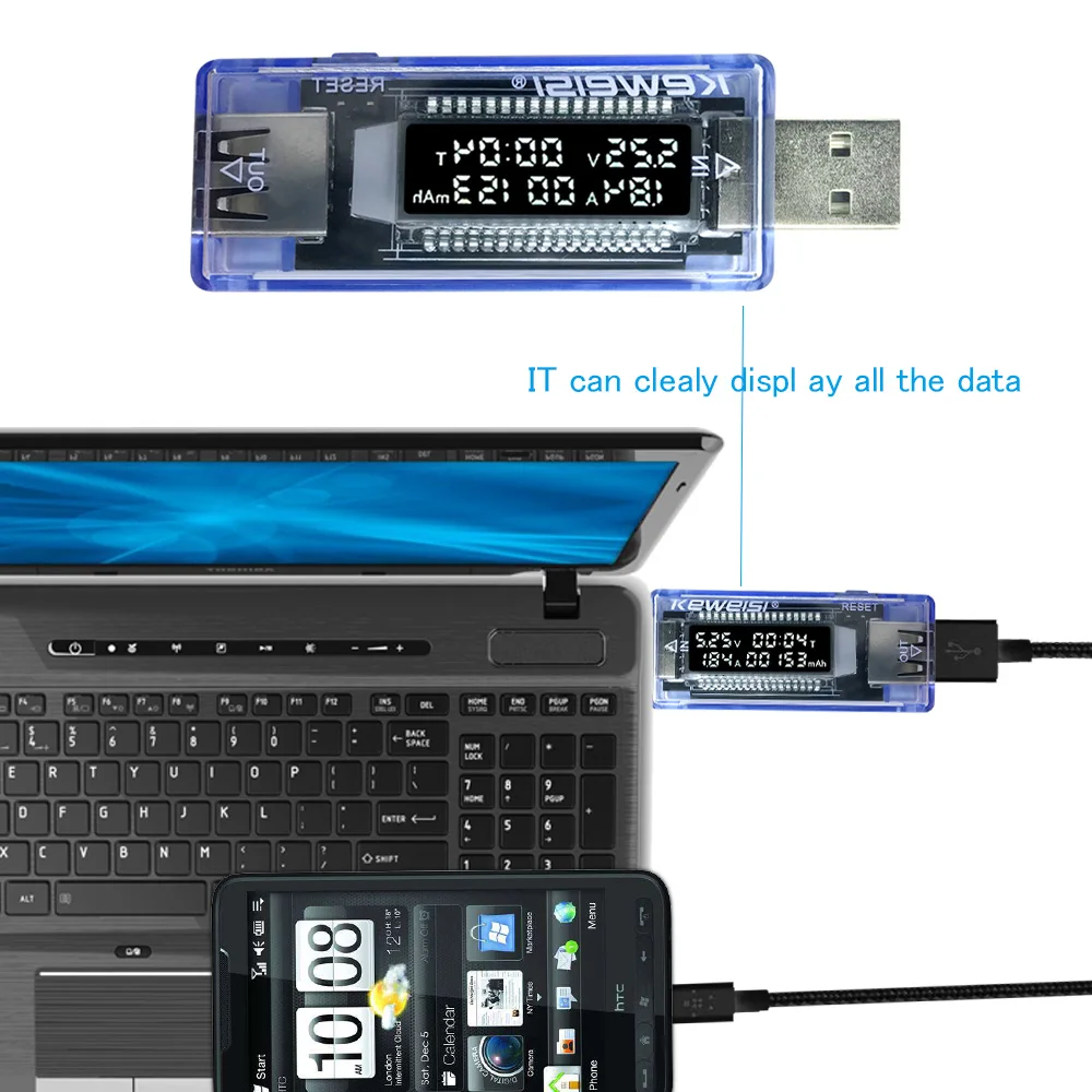 الجهد متر الجهد الحالي قدرة جهاز اختبار بطارية USB فولت الجهد الحالي طبيب شاحن قدرة تستر متر قوة البنك