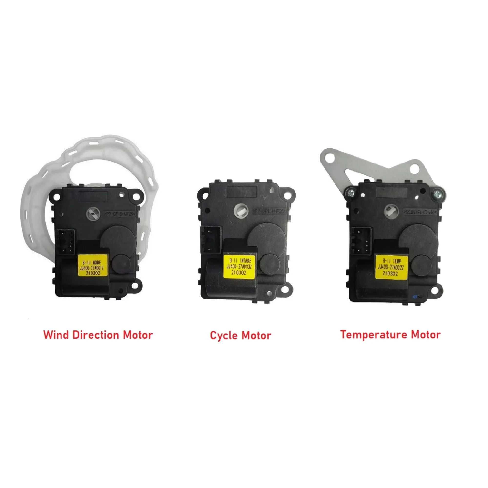 

Wind Direction Cycle Mode Motor Temperature A/C Control Actuator for JAC IEV5/V7/6S/7S JJ400-27A001Z JJ400-27A002Z JJ400-27A003Z