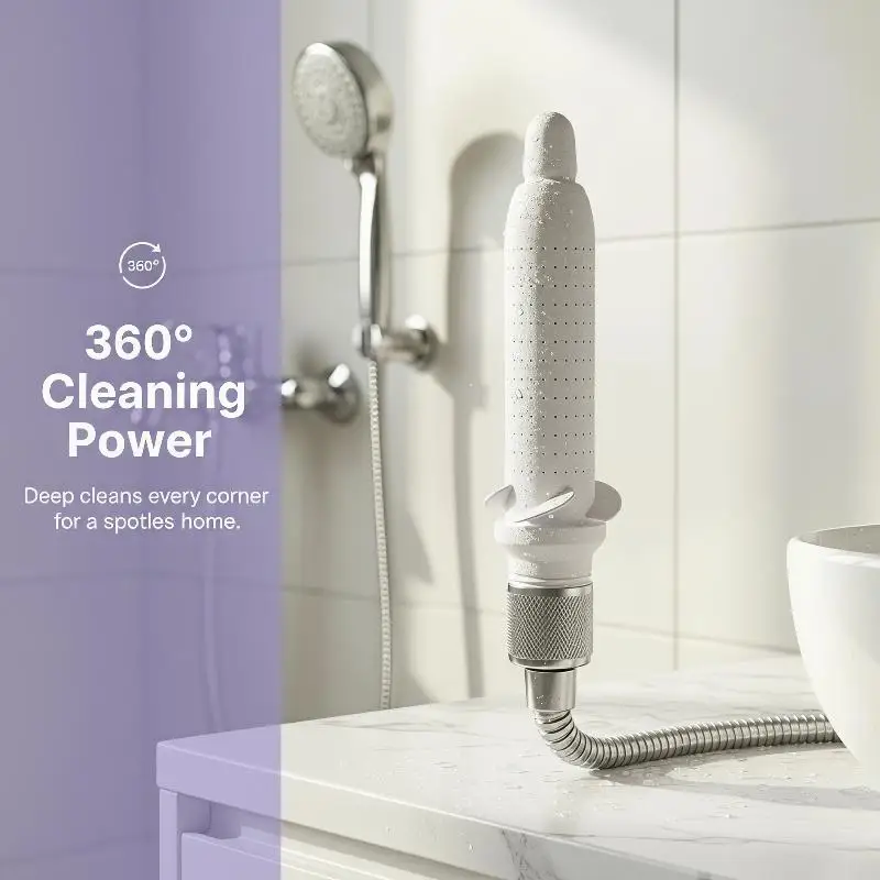 1Pcs Full Cleaning Massage Sprayer Shower Head For Men Multifunctional Hygiene Shower Nozzle Dog Cat Foot Wash Tool Shower Head