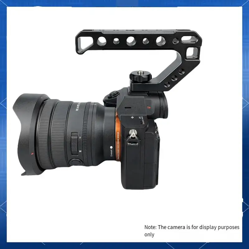 

Верхняя ручка для камеры DSLR, ручка для беззеркальной камеры, адаптер для холодного башмака, кронштейн, многофункциональная расширительная ручка, аксессуары