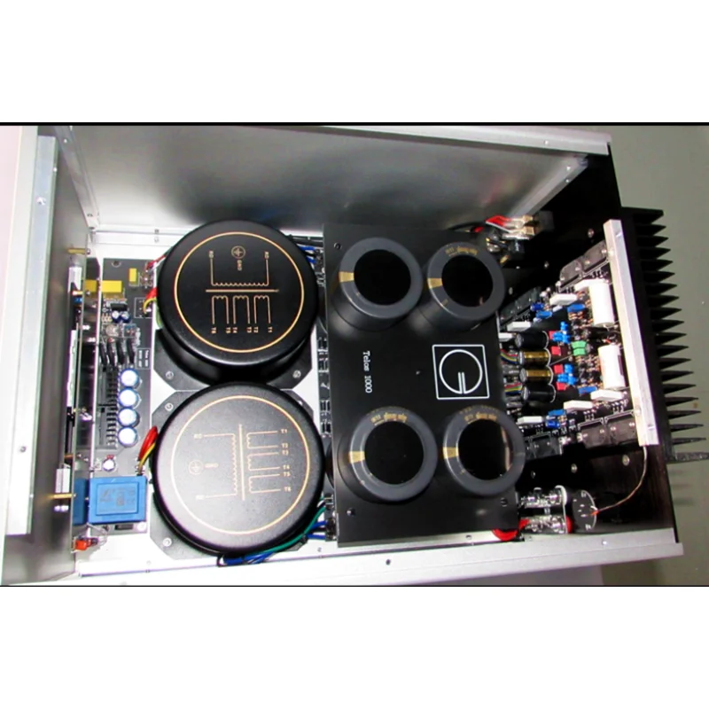 N-062 TELOS 1000 Line متوازن تمامًا سبليت نقي بعد المرحلة HiFi مكبر كهربائي يشير إلى Gaowen 550W/8 Ohm 800W/4 Ohm