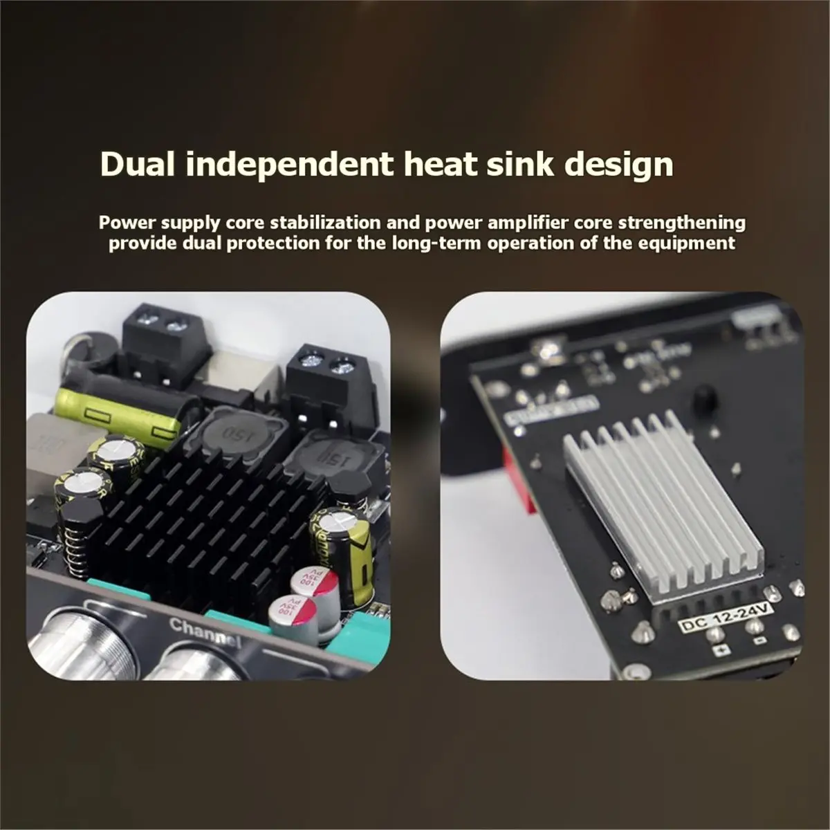 A41T T1001P Bluetooth Audio Amplifier Mono 100W Lossless Sound Quality Stereo TWS Pairing Audio Amplifier Audio Player