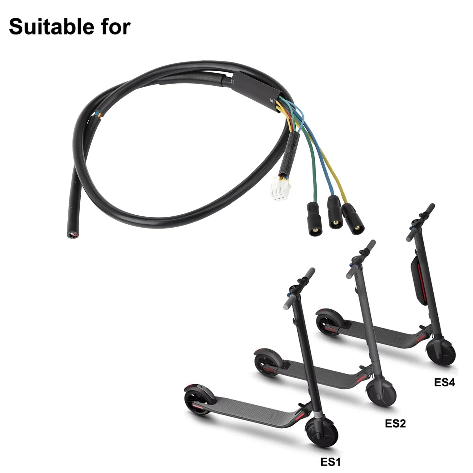 Motor Cable For Ninebot ES1 ES2 ES4 Electric Scooter Motor Wires Electric Bicycle Controller Link Interface Repair Parts - view 6