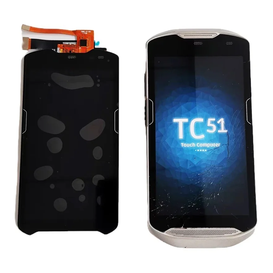 مجموعة LCD TC51/TC56 (شاشة تعمل باللمس + شاشة LCD) بديلة لـ I TC510K TC56
