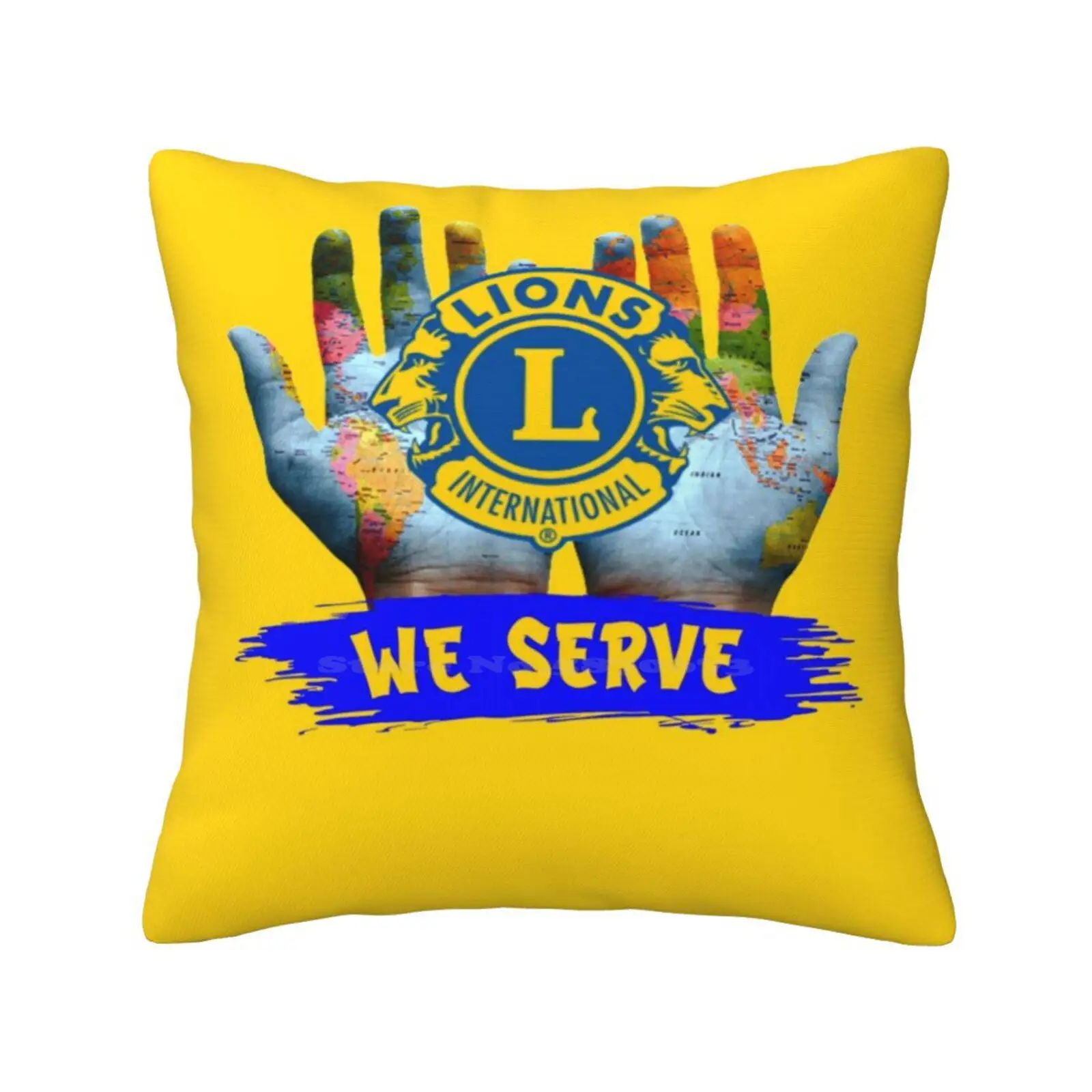 Lions Club International Pillow Cover Hug Pillowcase Benny0291 Lion Club International Organization Team Family Charity