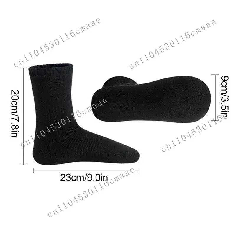 

NEW Heated Socks Rechargeable Electric Warm Cotton Sock Long Stocking Fast Heating Winter Warmth Supplies Unisex