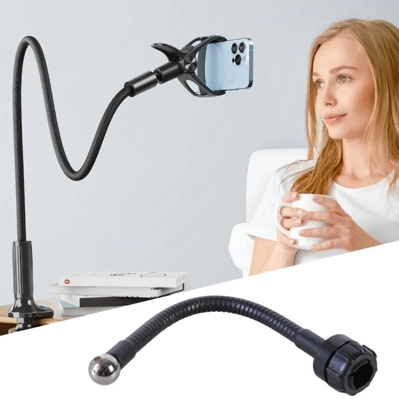 

Multifunction 17mm Ball Plugs Extension Arm with 360 Rotational Functionality Upgrades for Car & Desktop Phone Holders，Flexible