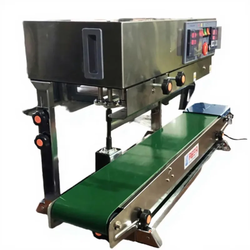

Machine for Close the Plastic Bag Automatic Sealing Machine with Ink Roll Coder