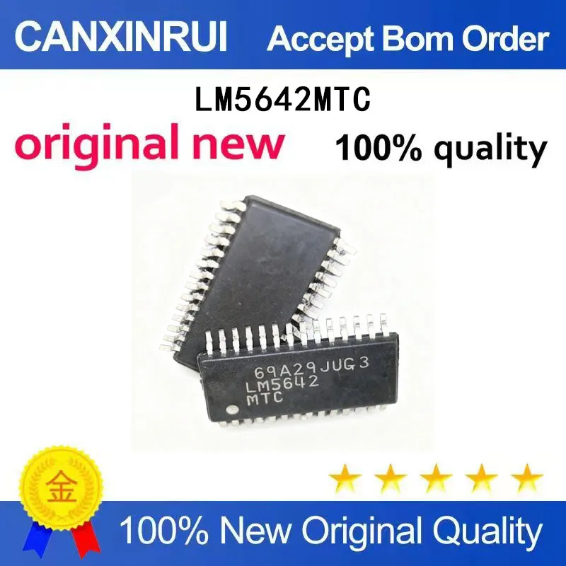

(5-100 Pieces) New LM5642MTC LM5642 DC-DC Switch Chip TSSOP-28