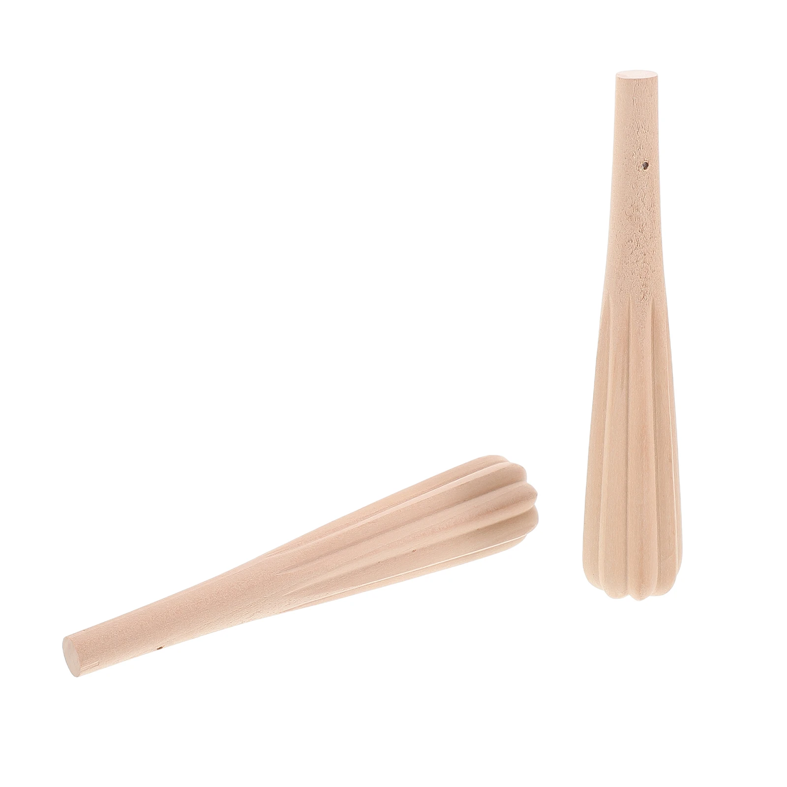 

2 Pcs Erhu Fine Tuning Classical Instrument Parts Equipment Components Peg Tightening Devices Wood
