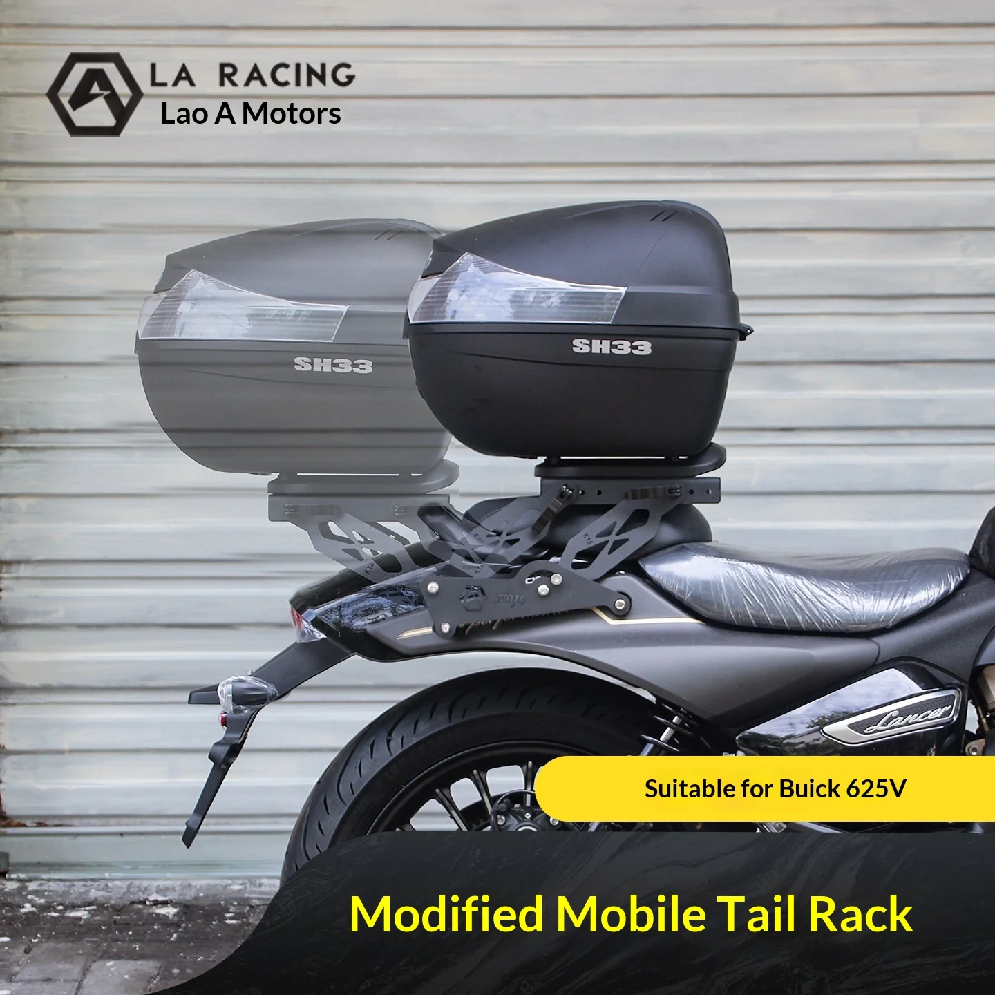【Premium】For KOVE 625V Light Cavalry Modified Mobile Rear Rack Rear Rack Vehicle-mounted Trunk Storage Box